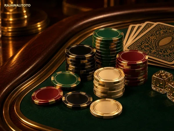 Contoh halaman pilihan permainan kasino virtual